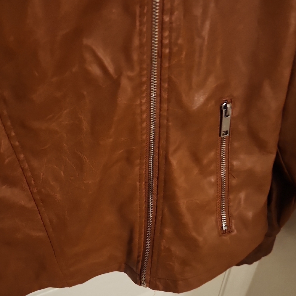 Lovesick Faux Leather Moto Jacket 🏍💨🔥 - Picture 3 of 11
